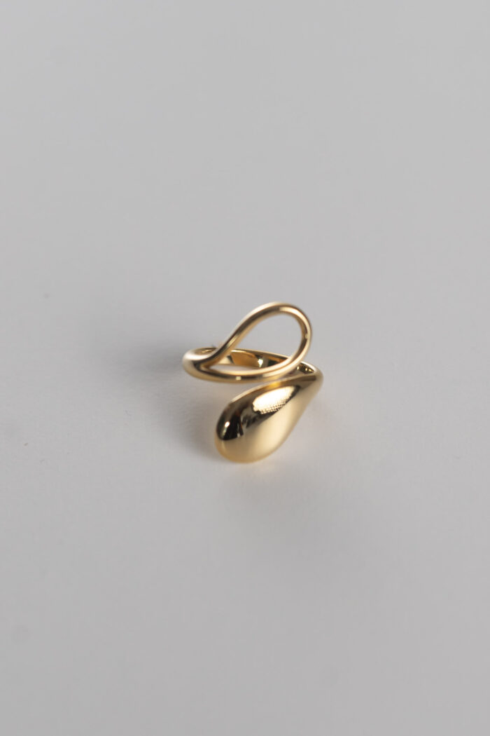 Curved Gold Ring