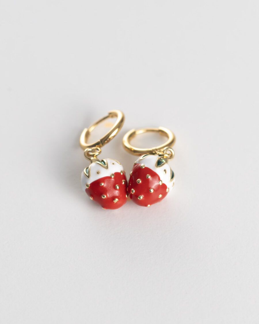 Berry Drops Earrings Stainless Steel