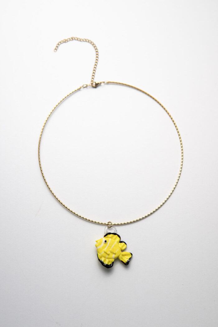 Oceanic Treasures Yellow Necklace