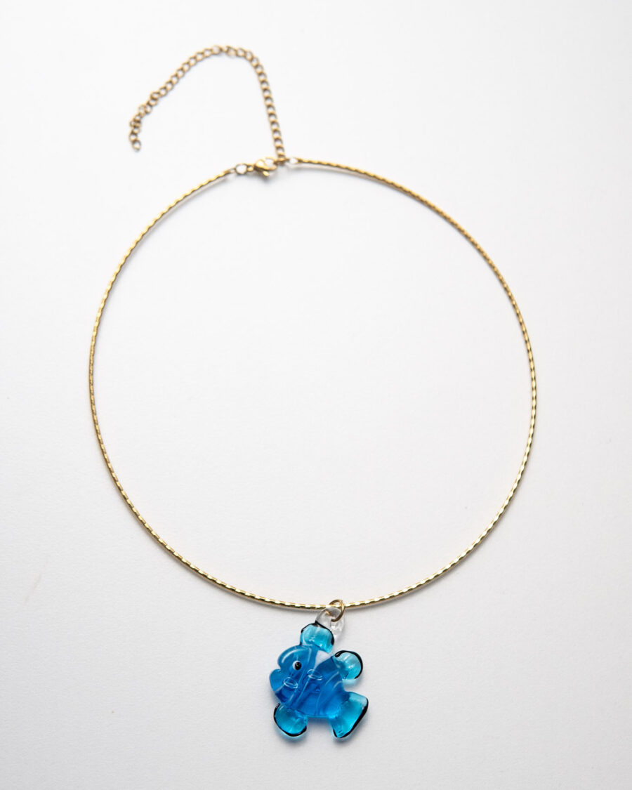 Oceanic Treasures Blue Necklace