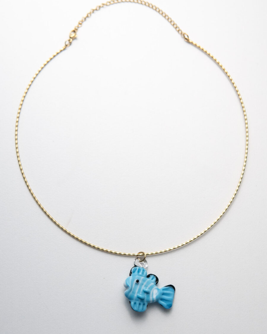 Oceanic Treasures Light Blue Necklace