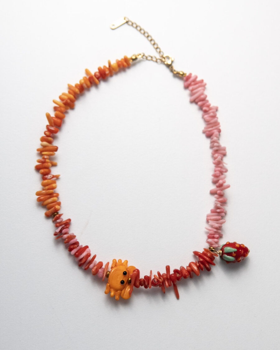 Handmade Lil Crab Necklace