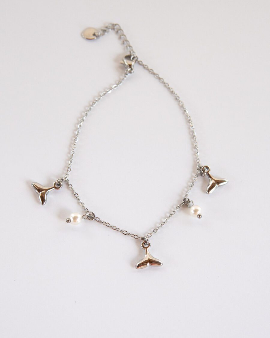 Mermaid Silver Anklet