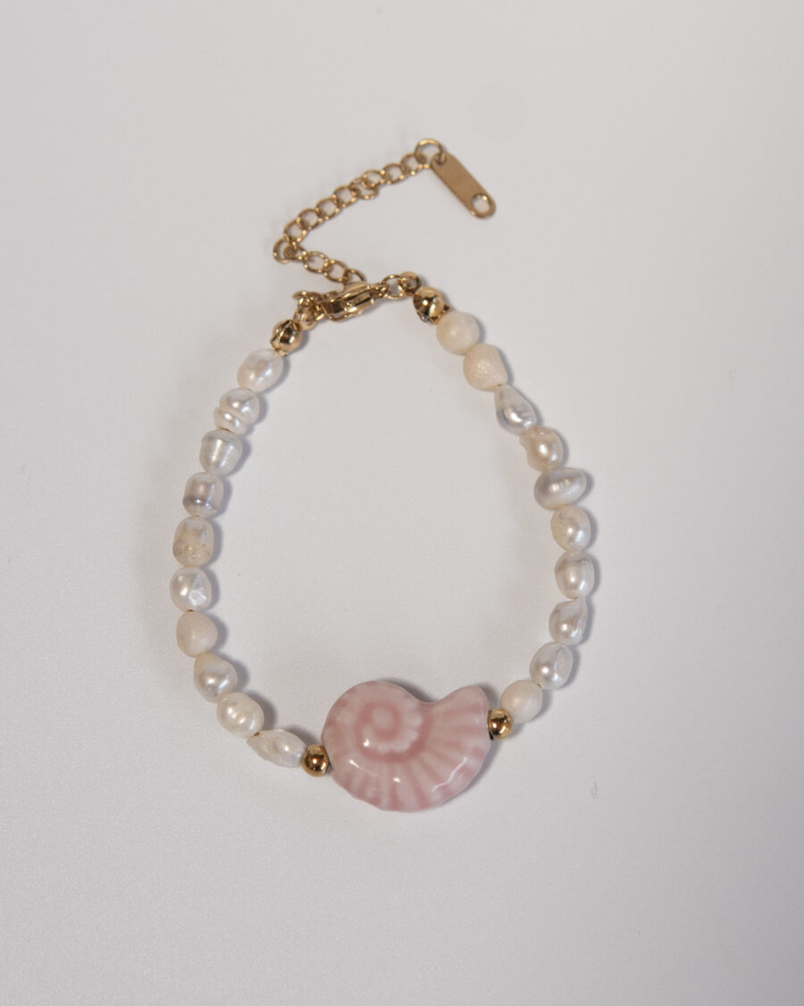 Pink Shell Bracelet