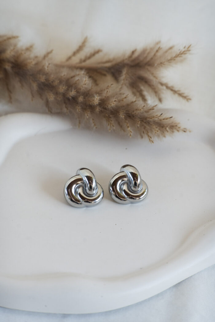 Silver Bond Earrings