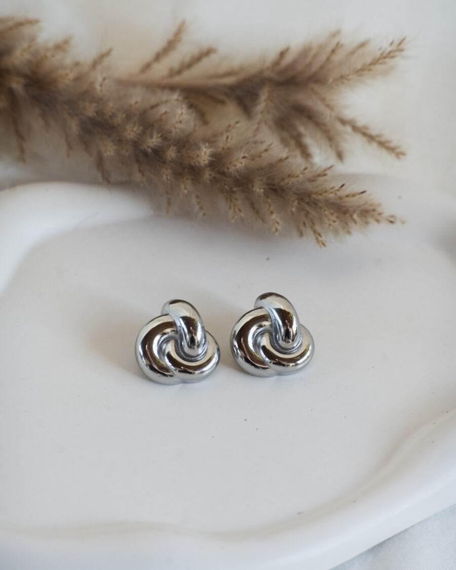 Silver Bond Earrings