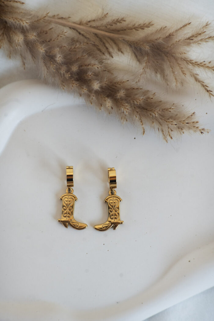 Cowboy Boots Earrings
