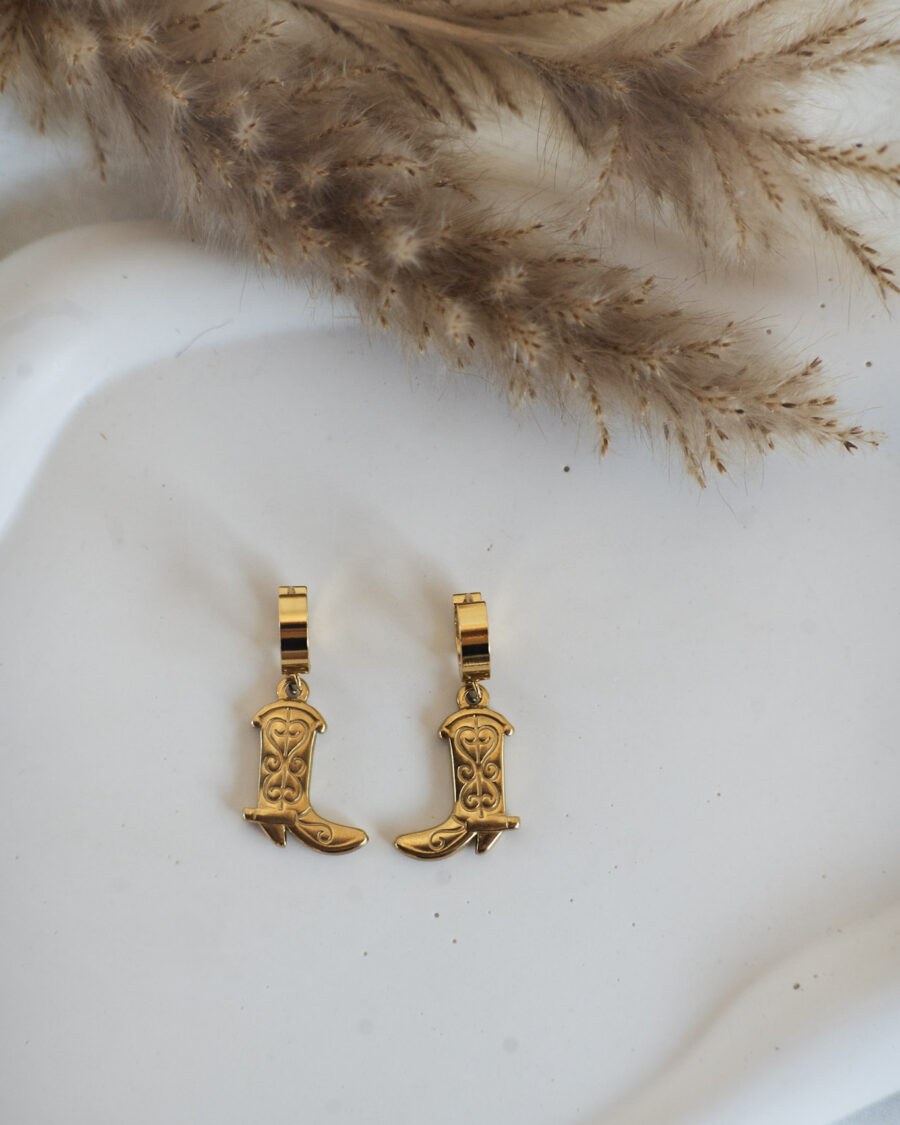 Cowboy Boots Earrings