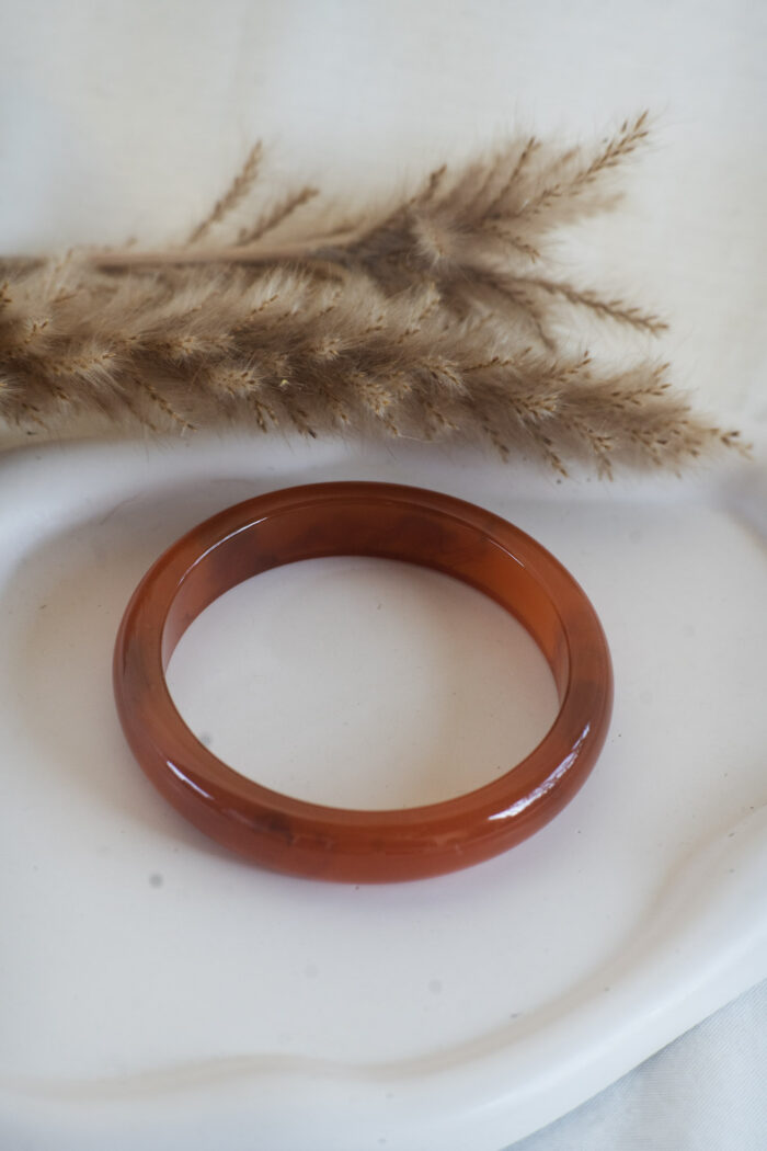 Small Brown Bone Bracelet