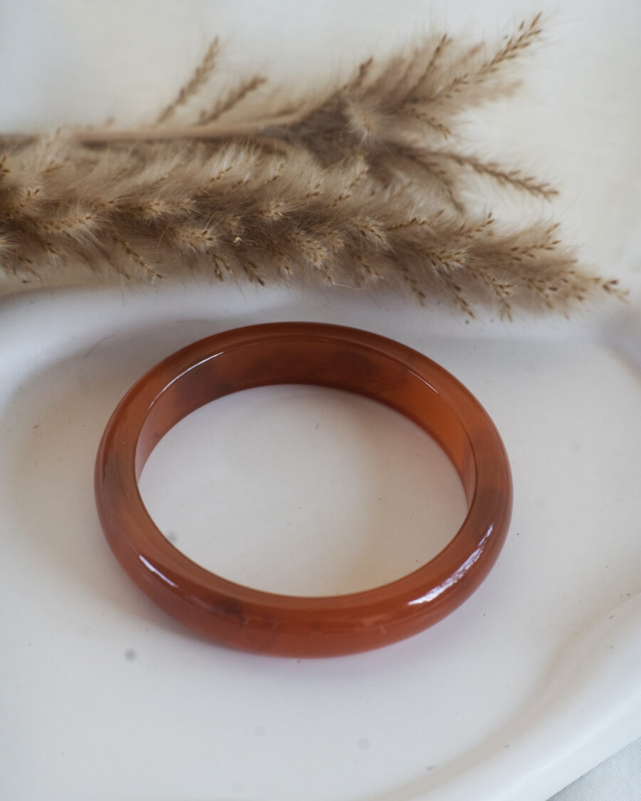 Small Brown Bone Bracelet