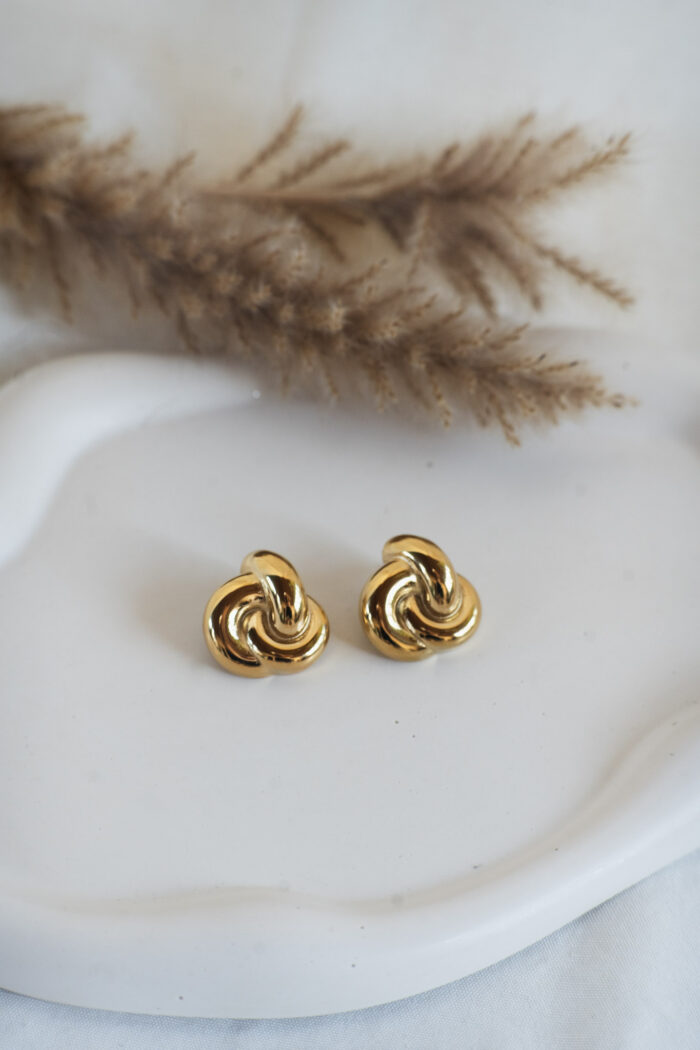 Gold Bond Earrings