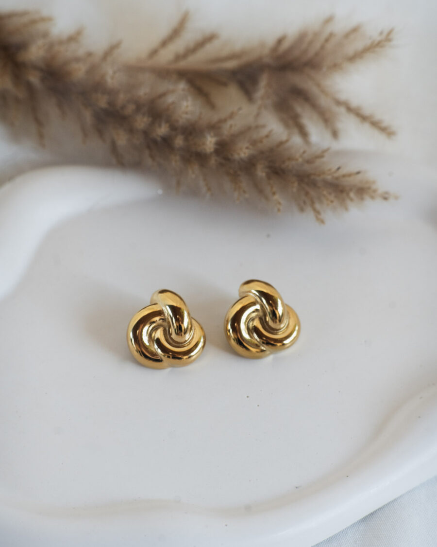 Gold Bond Earrings