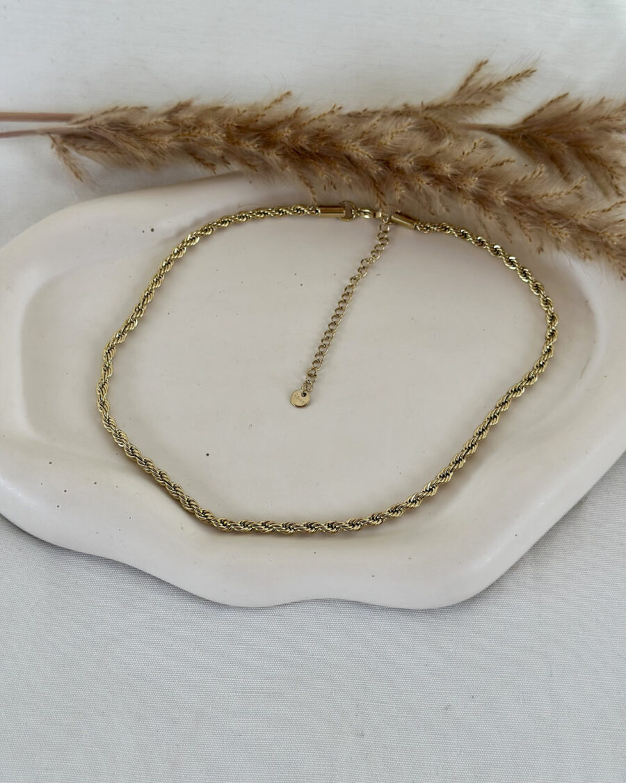 Plexia Gold Necklace - Seleniajewels