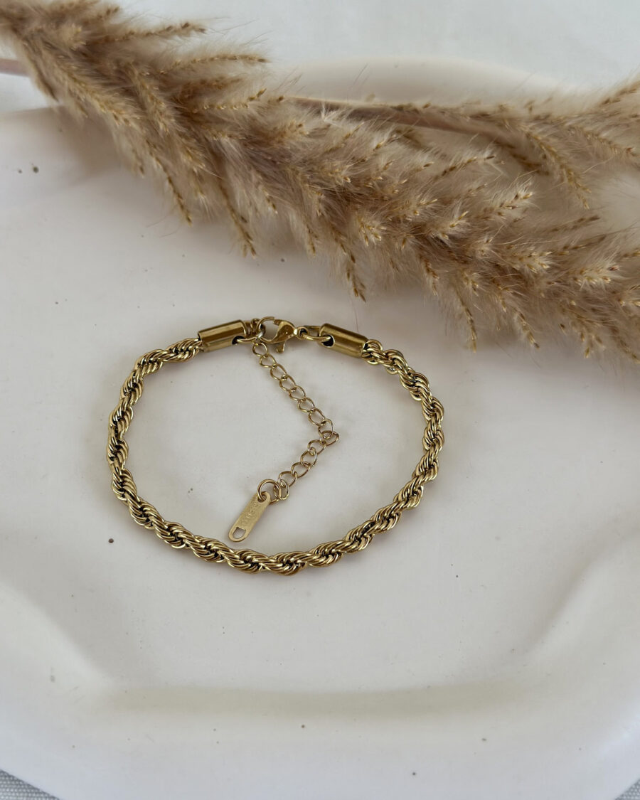 Plexia Gold Bracelet - Seleniajewels