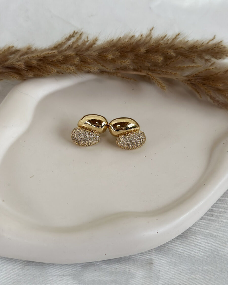 Celina Gold Earrings - Seleniajewels