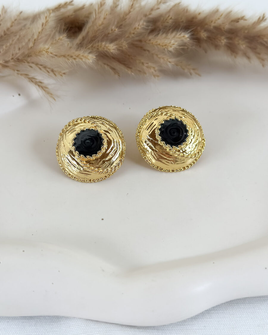 Barbara Black Earrings - Seleniajewels