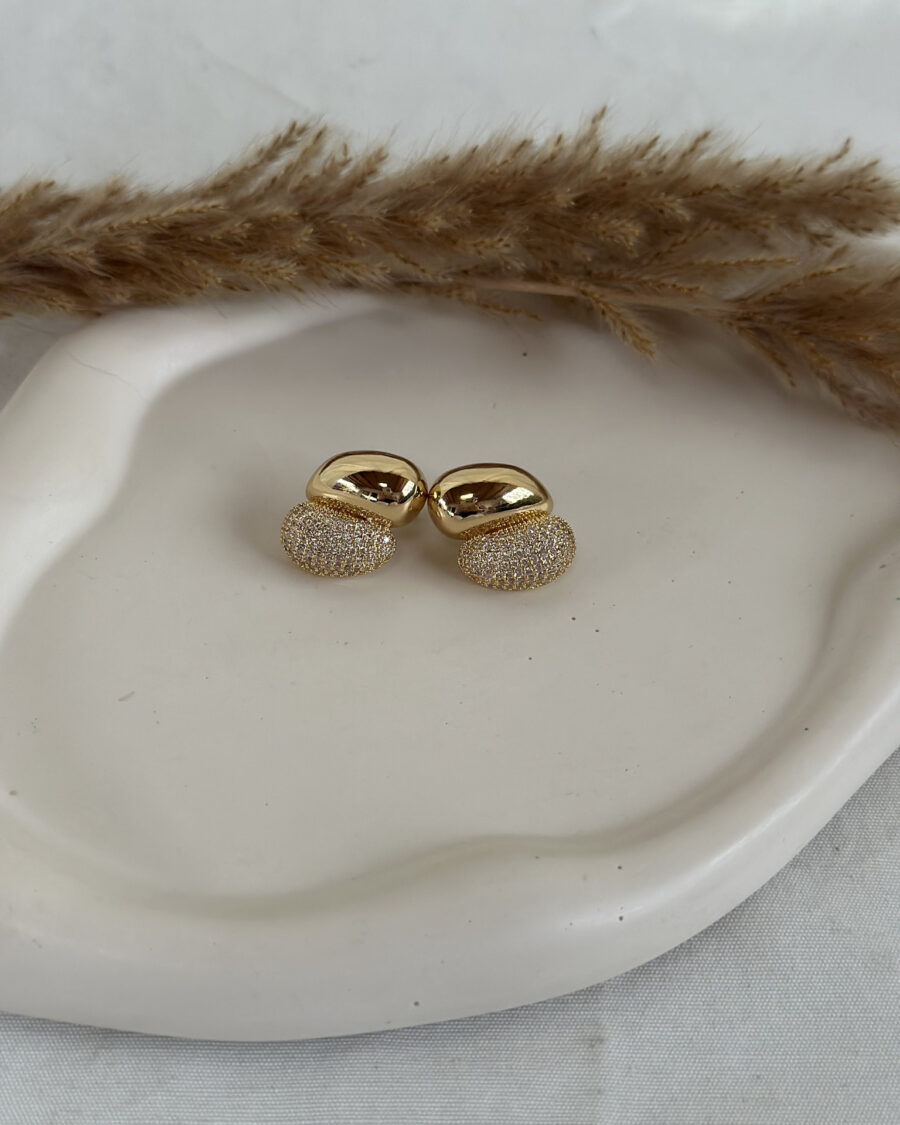 Celina Gold Earrings - Seleniajewels