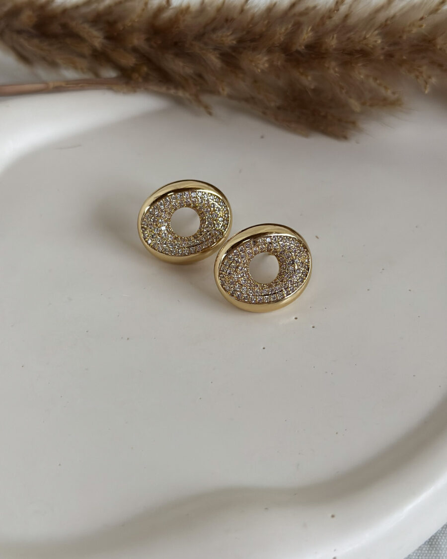 Naya Gold Earrings - Seleniajewels