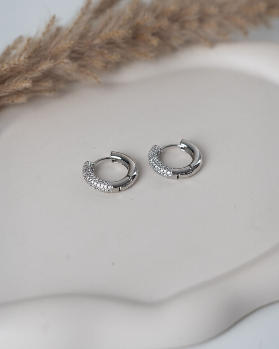 Hera Silver Hoops - Seleniajewels Hera Silver Hoops - Seleniajewels