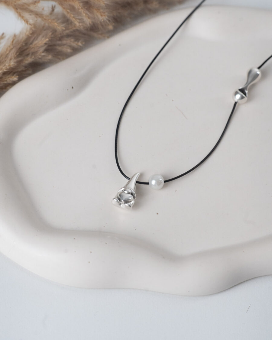 Dwarven Silver Necklace - Seleniajewels