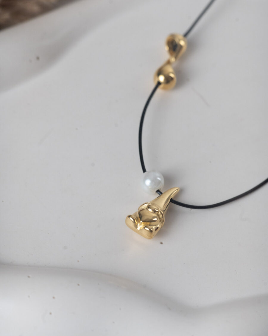 Dwarven Gold Necklace - Seleniajewels