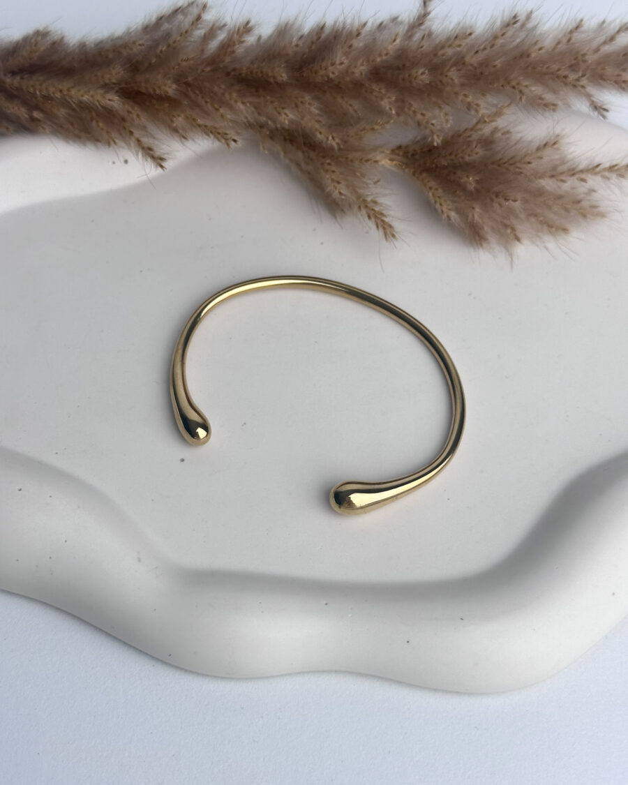Muse Gold Cuff - Seleniajewels