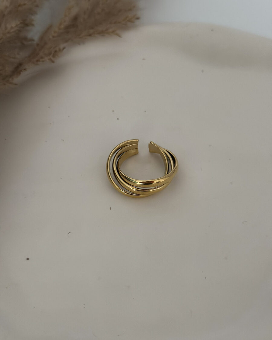Maison Gold Ring - Seleniajewels