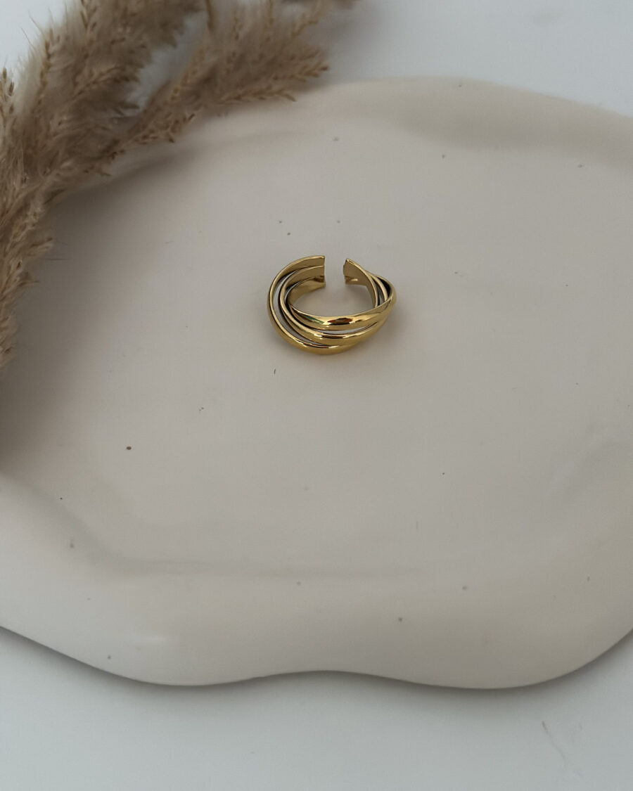 Maison Gold Ring - Seleniajewels