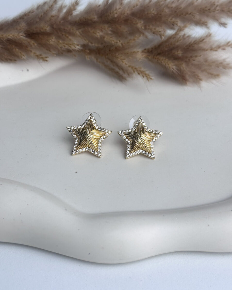 Elise Gold Earrings - Seleniajewels