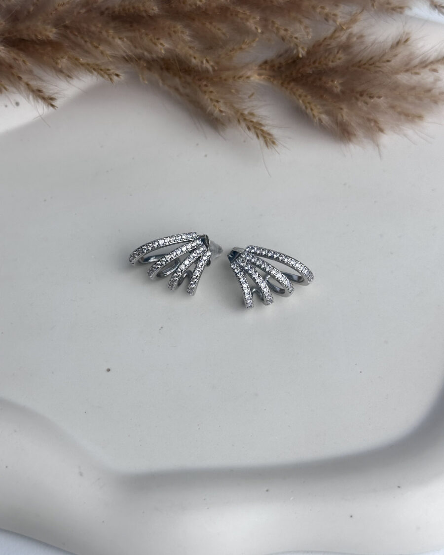 Lumiere Silver Earrings - Seleniajewels