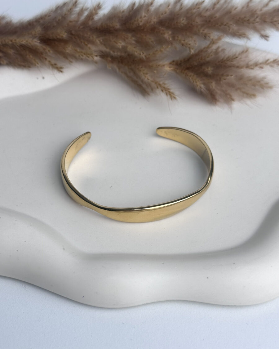 Grace Gold Cuff - Seleniajewels
