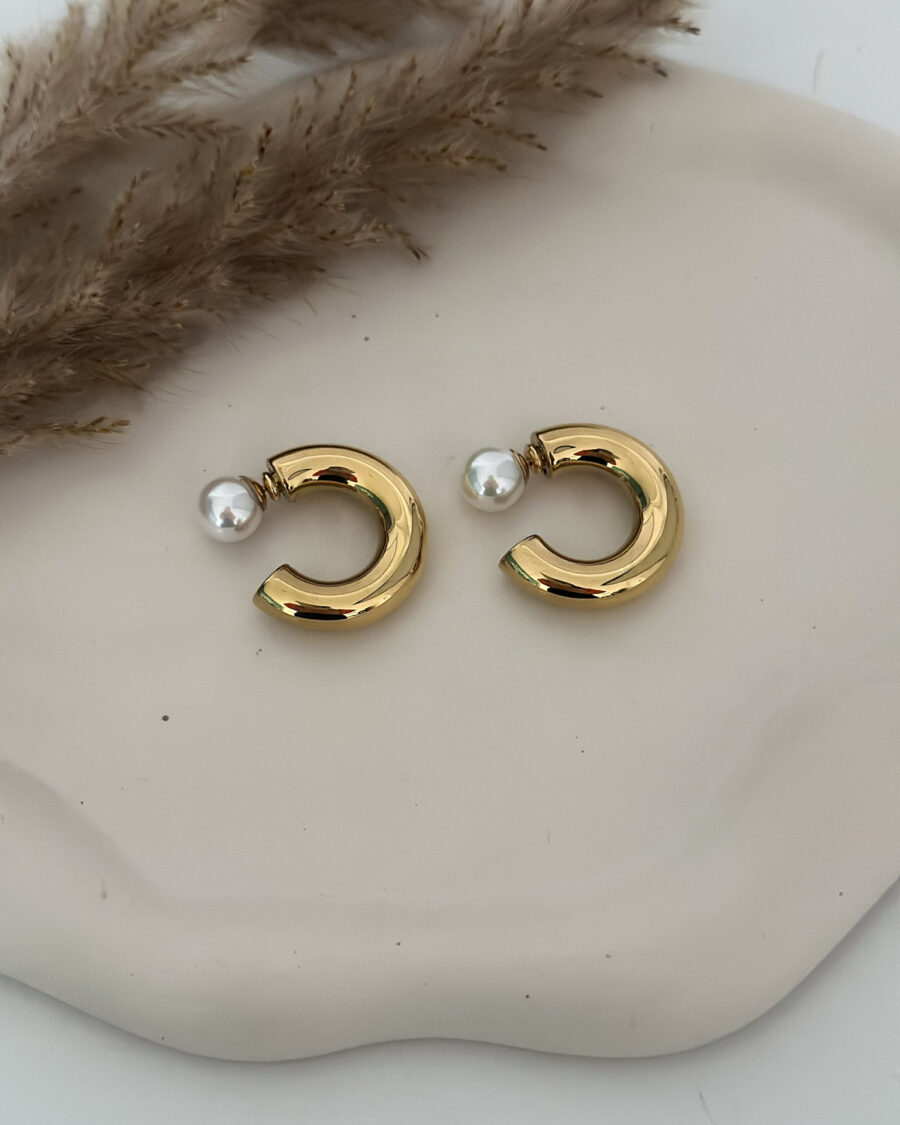 Unity Gold Earrinngs - Seleniajewels