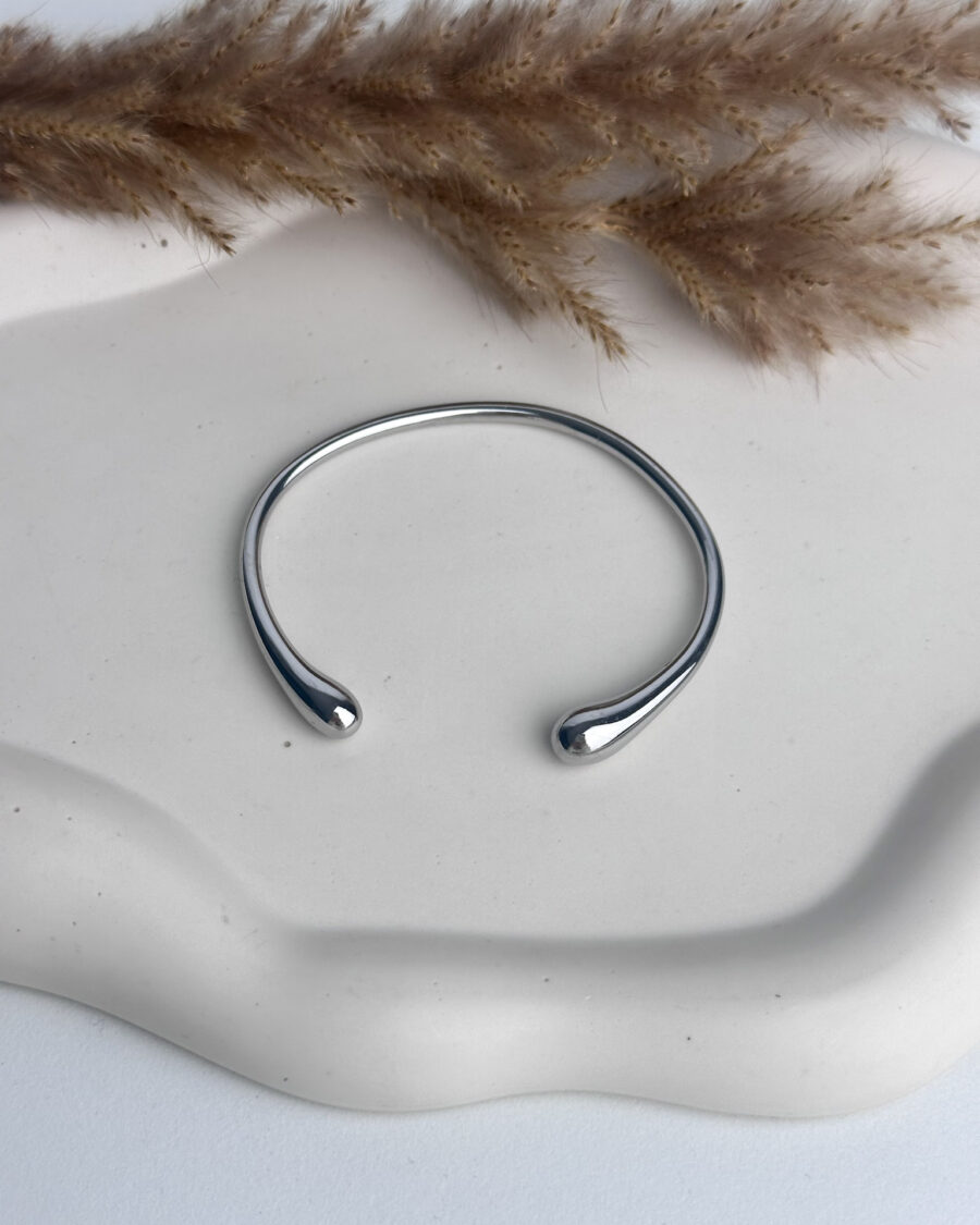 Muse Silver Cuff - Seleniajewels
