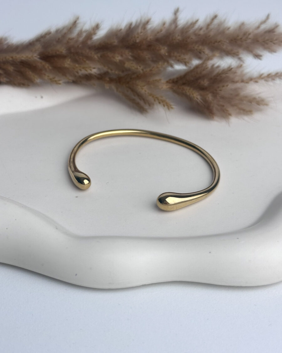 Muse Gold Cuff - Seleniajewels