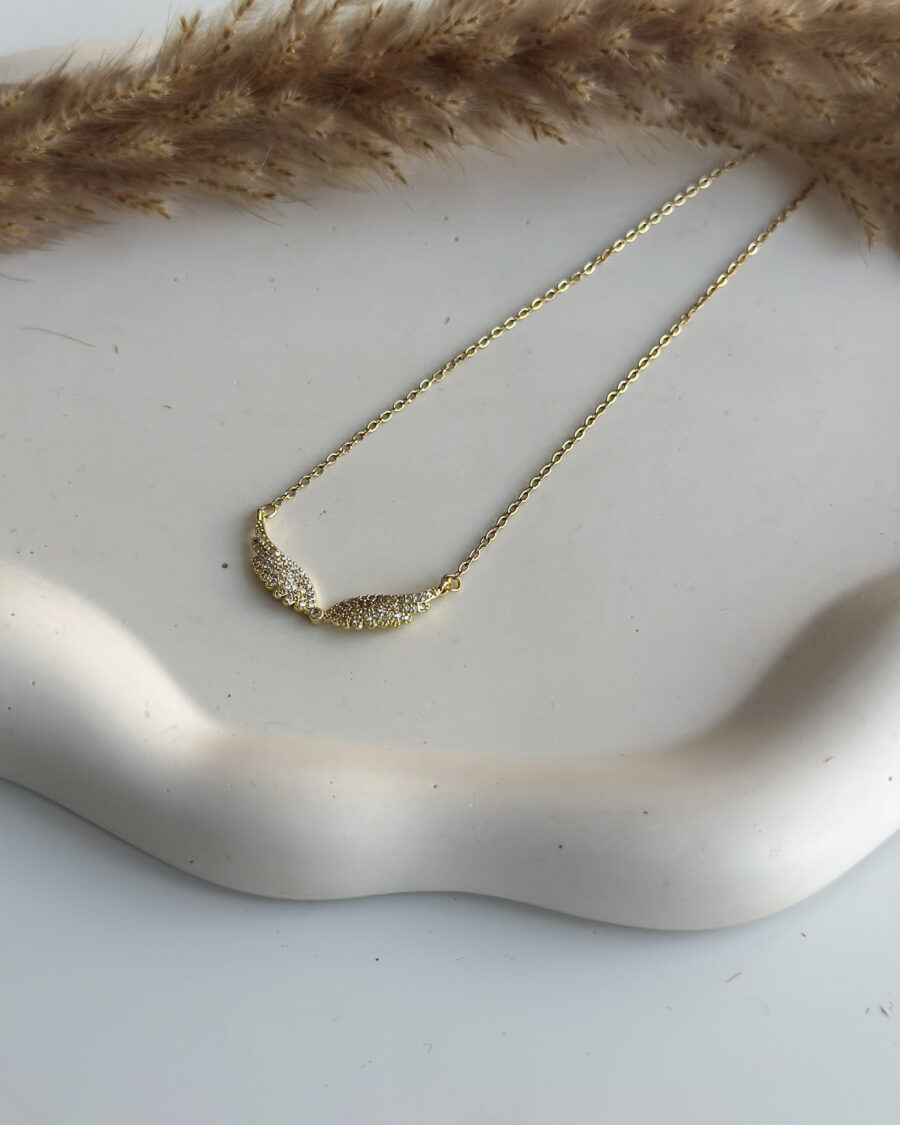 Angel Gold Necklace - Seleniajewels