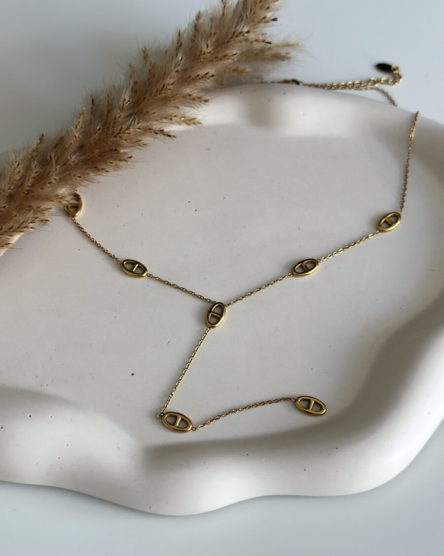 Camilla Gold Necklace - Seleniajewels