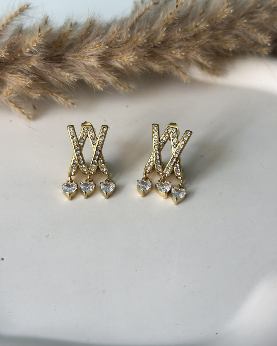 Hera Gold Earrings - Seleniajewels