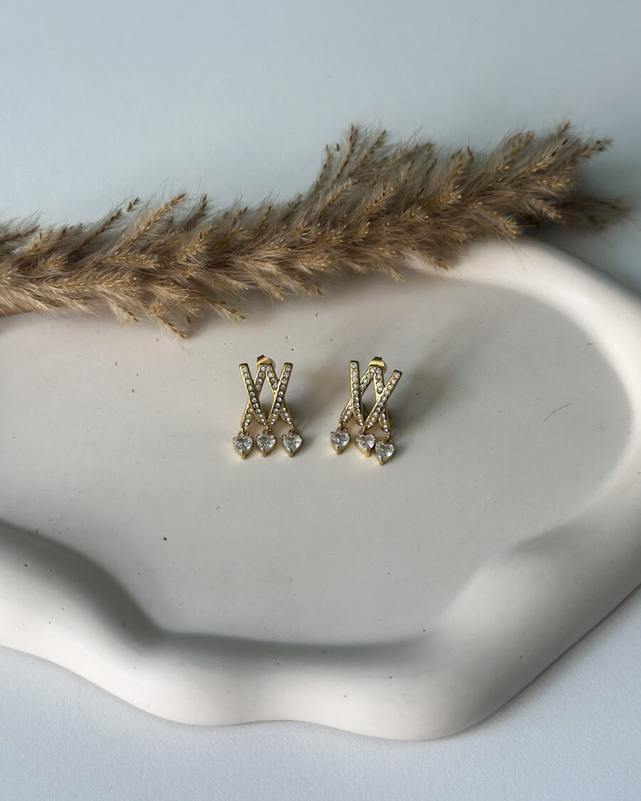 Hera Gold Earrings - Seleniajewels