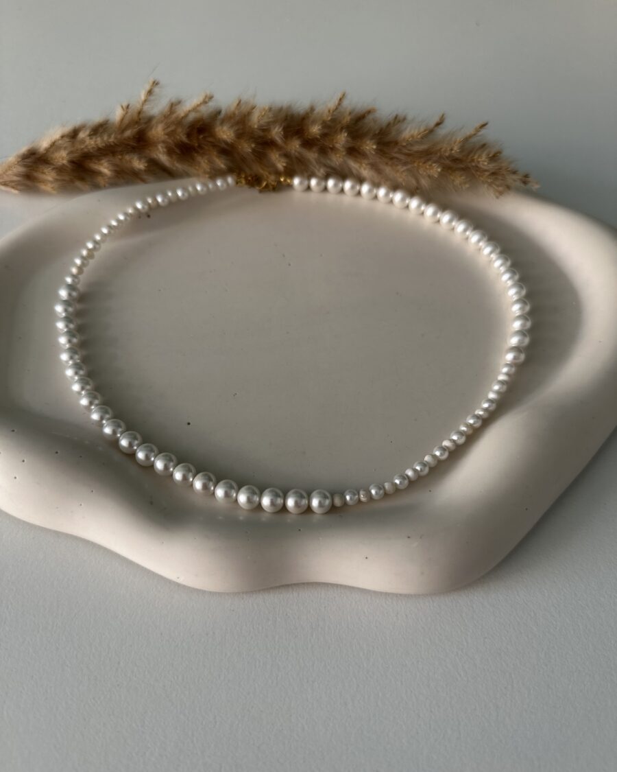 Handmade Pearls Necklace - Seleniajewels