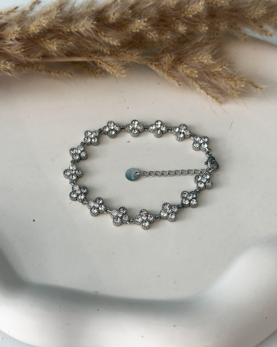 Tiny Blooms Silver Bracelet - Seleniajewels