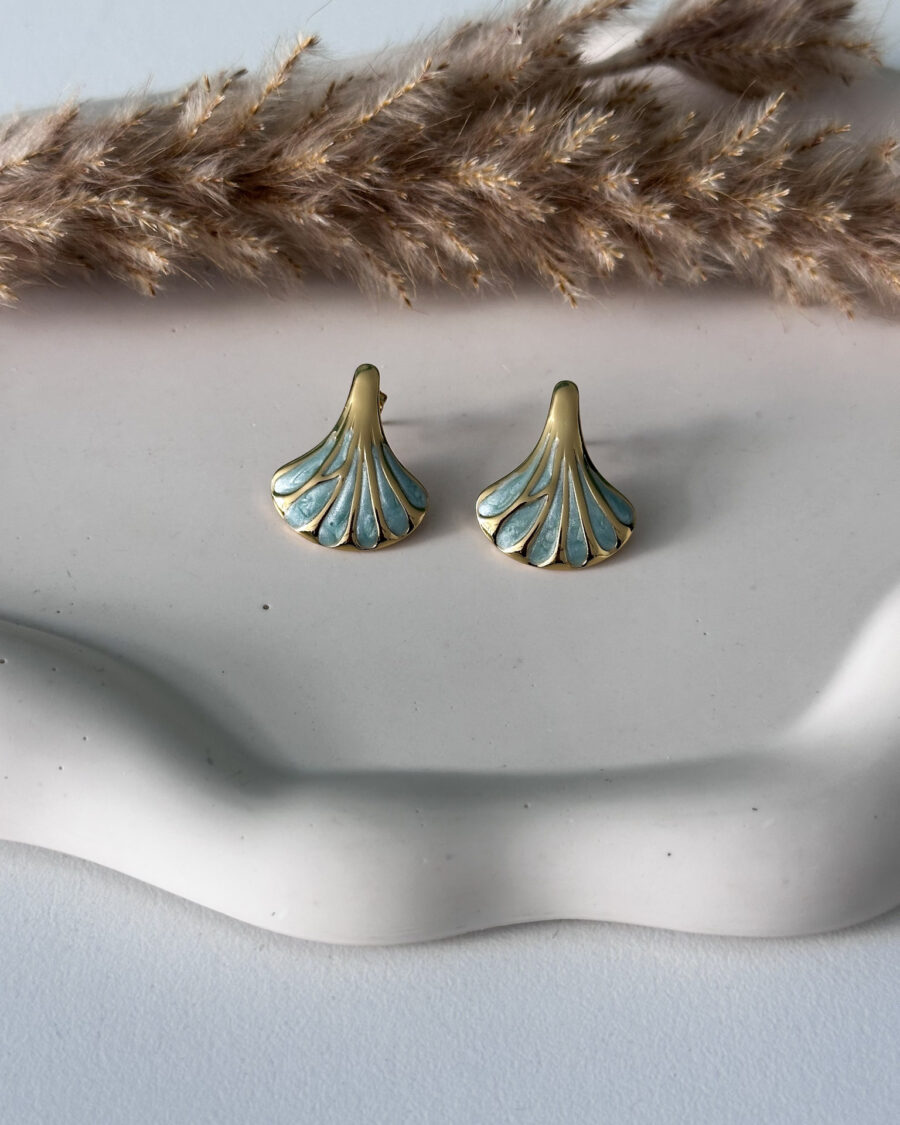 Theros Turquoise Earrings - Seleniajewels