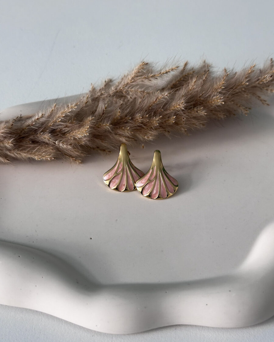 Theros Pink Earrings - Seleniajewels