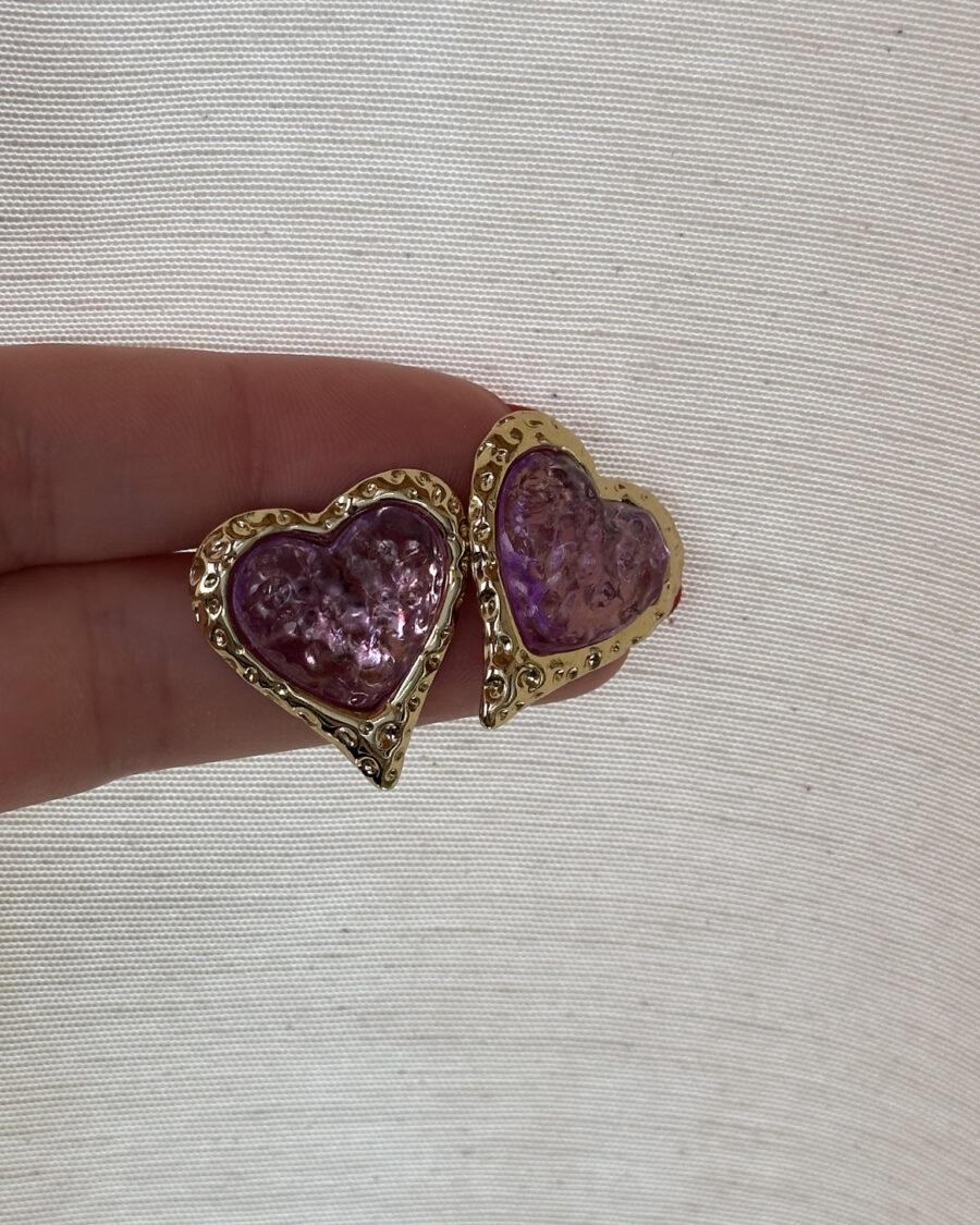 Lovely Purple Earrings - Seleniajewels